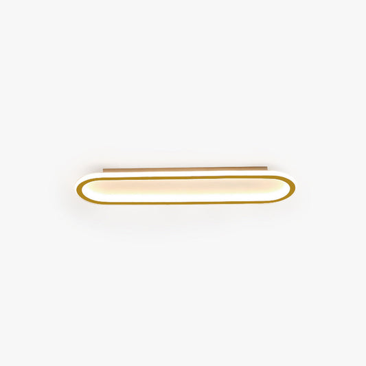 Arisha Plafondlamp Rechthoekig Zwart/Goud Slaap-/Woonkamer