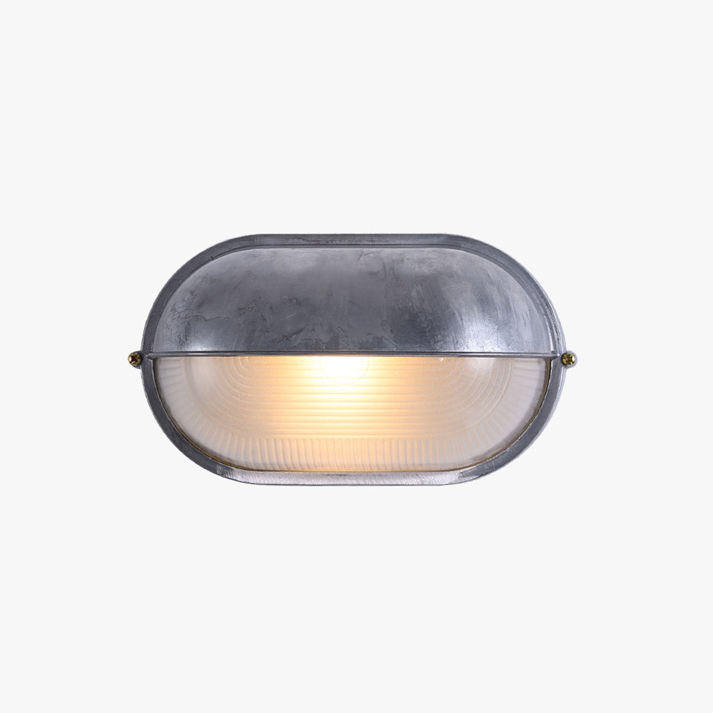 Aldric Retro Industriële Buiten Glazen Wandlamp