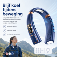 Froza – 360° Koelende Digitale Nekventilator