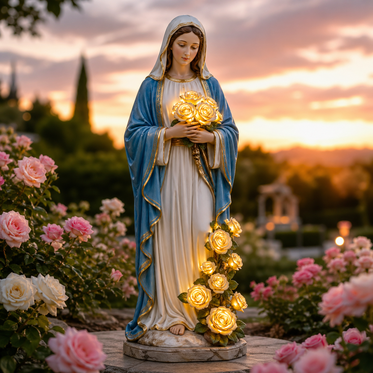 LumiGrace – Tuinlicht van de Maagd Maria