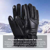Verwarmde Handschoenen voor Vrouwen VK – Dames Thermische Waterdichte Winterhandschoenen met Touchscreen & USB Oplaadbaar Warm Ontwerp