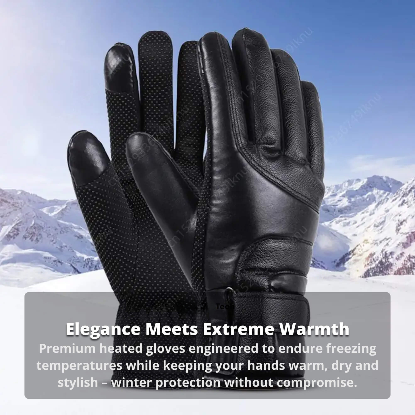 Verwarmde Handschoenen voor Vrouwen VK – Dames Thermische Waterdichte Winterhandschoenen met Touchscreen & USB Oplaadbaar Warm Ontwerp
