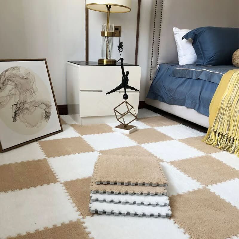 Ultra-zachte pluche tapijt voor uw interieur