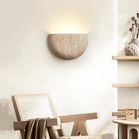Wabi Sabi Steen Wandlamp Zachte Ambient Verlichting