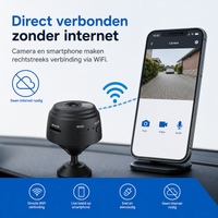 AutoVision | Draadloze HD Achteruitrijcamera voor Auto & Smartphone