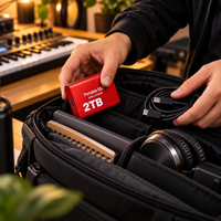 DataSprint Externe SSD 2TB – Praktisch Cadeau voor DJ & Muziekproducer