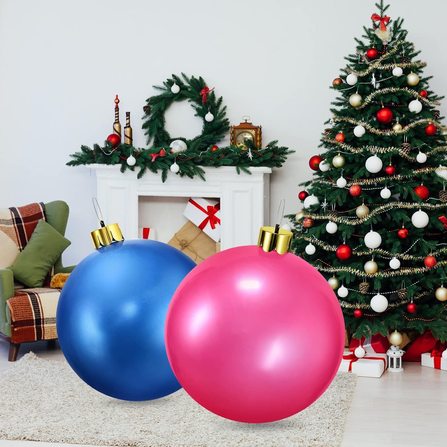MerrySphere - Grote opblaasbare kerstbal