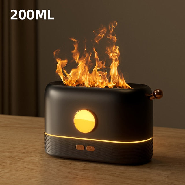 LuxeAura Vulkanische Nacht Geur Lamp | Verhoog je ambiance met een betoverende geurervaring die elke ruimte transformeert in een serene oase.