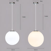Nordic Globe Melkglas Hanglamp