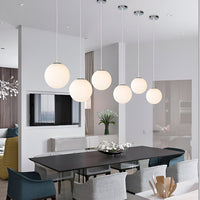 Nordic Globe Melkglas Hanglamp