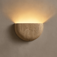 Wabi Sabi Steen Wandlamp Zachte Ambient Verlichting