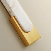 Agatha Moderne Kunstmatige Alabaster Minimalistische Wandlamp