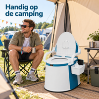 Draagbaar Festivaltoilet voor Festivals, Roadtrips & Lange Reizen