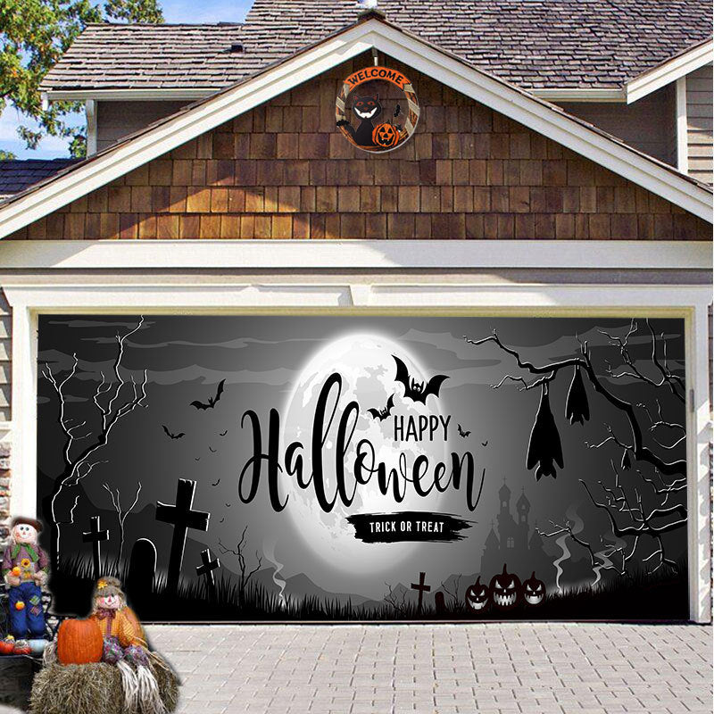 SpookShade | Creëert een onvergetelijke Halloween-sfeer voor je garagedeur