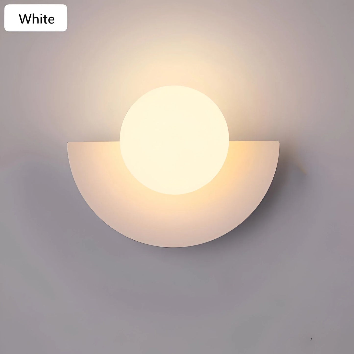 LumiGlow – Moderne Halve Maan Wandlamp