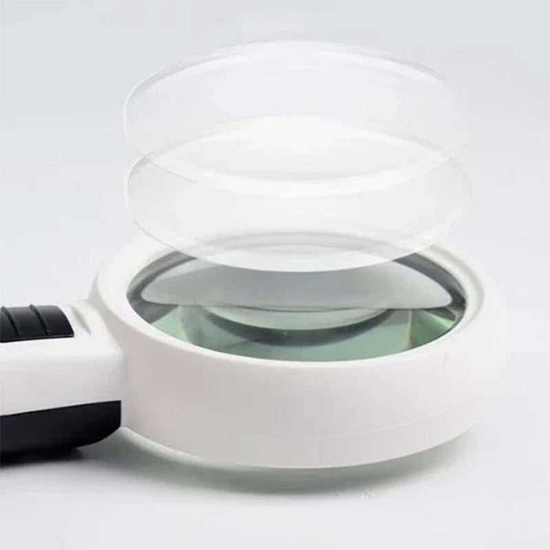 30-voudige optische loep met LED-verlichting
