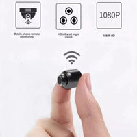 Verborgen WiFi Camera (1080P) – Draadloze Babyfoon & Discrete Bewaking