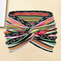 Brehn | Vintage-stijl Brede Batik-Haarband