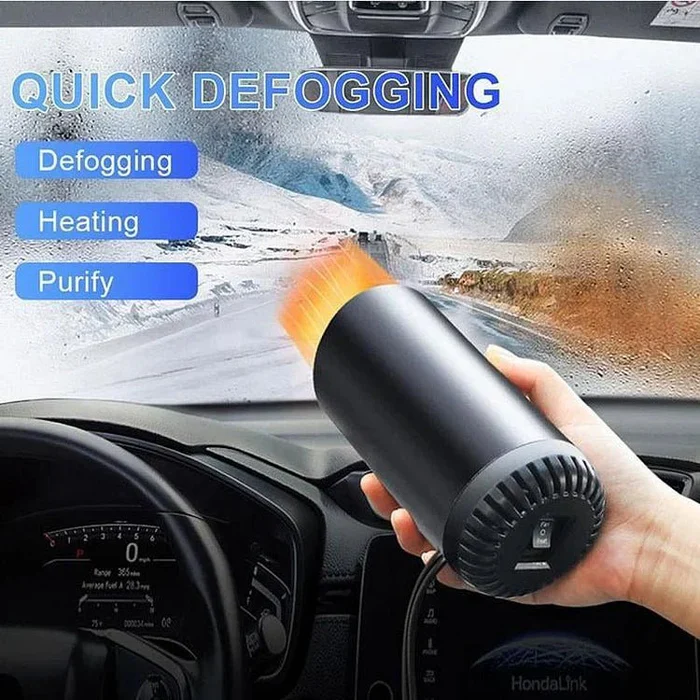 Snelle Verwarmingsbeker Vorm Auto Warme Lucht Blazer - Snelle Verwarming & Koeling Verstelbare 360 Graden Rotatable Plug en Gebruik voor Auto, SUV, RV en Vrachtwagen