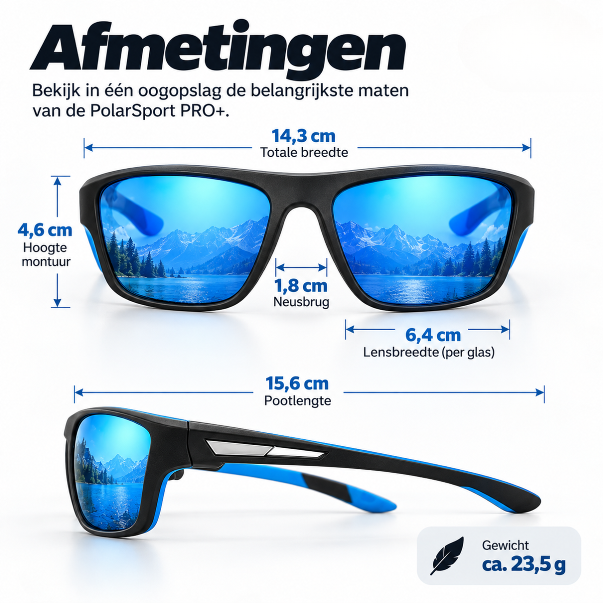 PolarSport PRO+ | Professionele Zonnebril