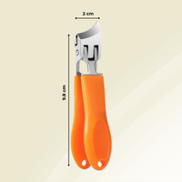 Nagelknipper WideTrim | Extra Brede Snijklep | Anti-Spat Ontwerp | Roestvrij Staal