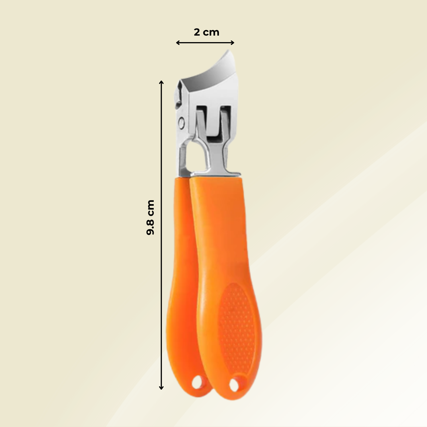 Nagelknipper WideTrim | Extra Brede Snijklep | Anti-Spat Ontwerp | Roestvrij Staal