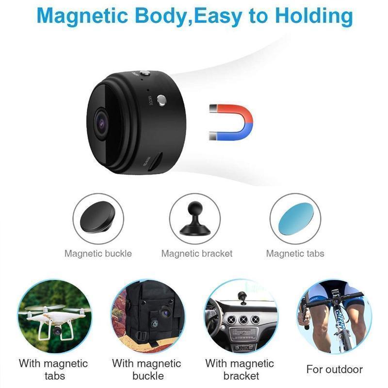 1080p Magnetische WiFi Mini Camera-RV Campers Achteruitrijcamera
