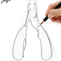 Teennagelknipper voor Senioren, Scherp, Ergonomisch & Ideaal voor Dikke Nagels