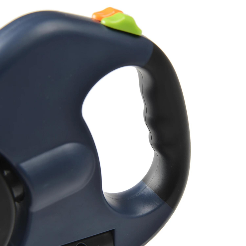 Twin Walk Riem | Geniet van veilige, handsfree wandelingen met ingebouwde LED-verlichting en afvalzakhouder.