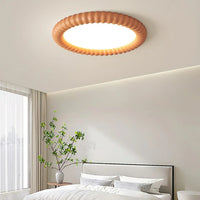 Moderne plafondlamp LED met decoratieve rand