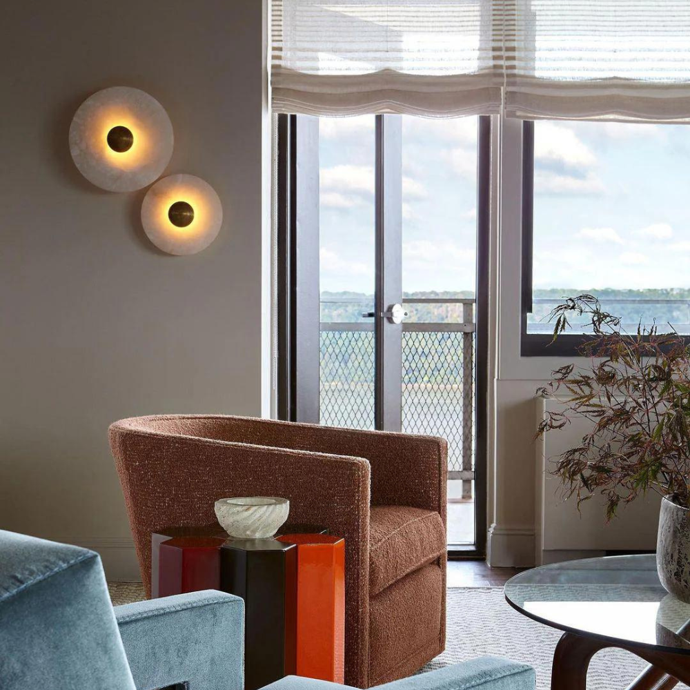 Alabaster Stralings Minimalistische Elegantie Wandlamp