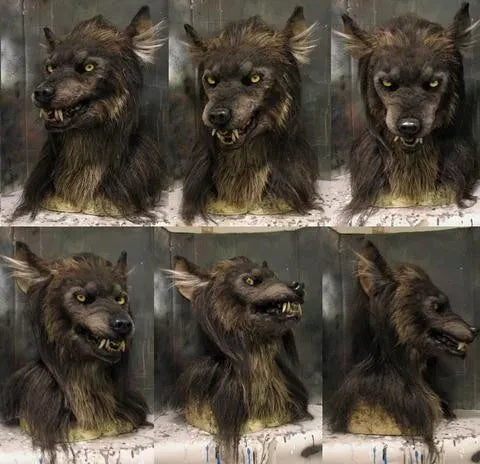 WolfMask | Ontketen je innerlijke weerwolf en laat je gloeiende ogen de nacht verlichten