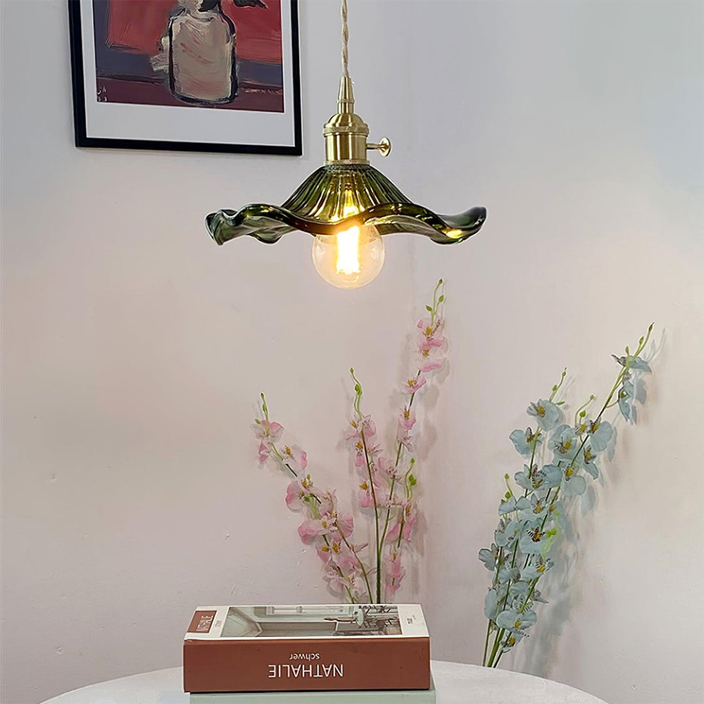 Stijlvolle Lamp met Hibiscusbloem