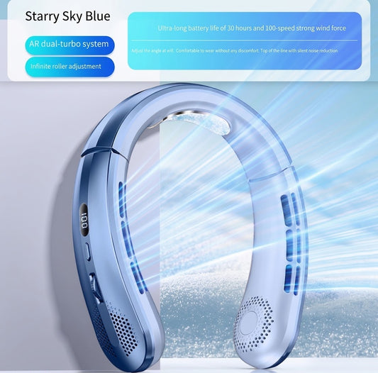 8000mAh USB Hangende Halsventilator