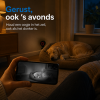 AutoVision | Draadloze Hondencamera met Nachtzicht voor Smartphone