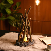 GlowWood™ | Gezellige rustieke warmte met rustgevend omgevingslicht