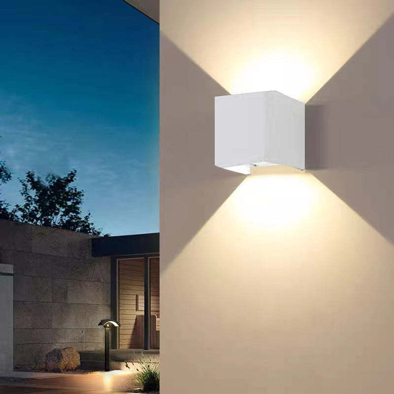 Nexu Moderne Verstelbare Vierkante Buitengevel Lamp LED