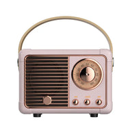 Sonique Classic Bluetooth Speaker | Premium draadloze 2.0-kanaals luidspreker met rijke audio en retro design