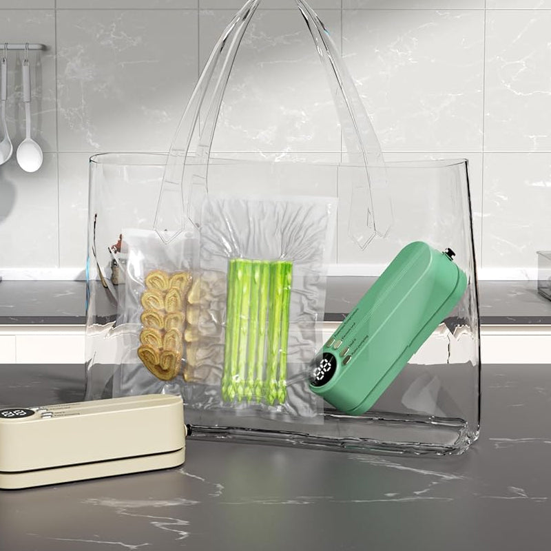 FreshSeal™ | Draadloos Vacumeerapparaat voor Langdurige Voedselversheid