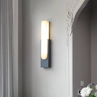 Agatha Moderne Kunstmatige Alabaster Minimalistische Wandlamp