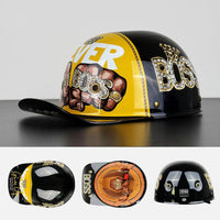 Moto Baseball Cap Stijl Helm DOT En ECE Certificering