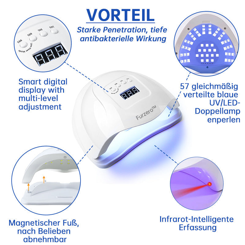 NailCure - Geavanceerde UV-LED-nagellamp (50% KORTING)