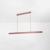 Thala Moderne Lineaire Hanglamp Zwart/Bruin Woonkamer