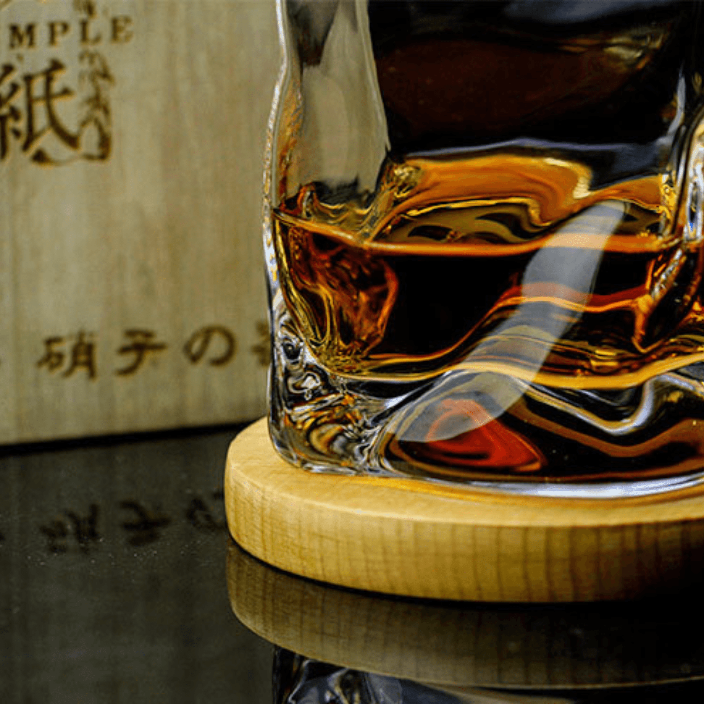Astra Kiriko Crumple Whiskyglas Door Edo Craft Artisan