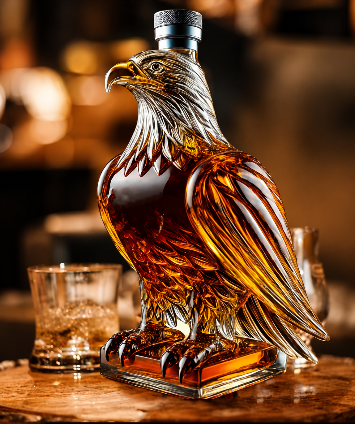 Eagle-Shaped Whisky Decanter – Een Stijlvol en Exclusief Middelpunt