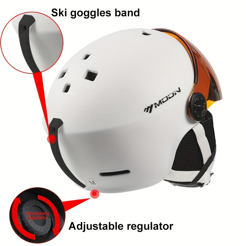 Hoge-kwaliteit Skihelm met Verwijderbare Onderdelen – Veilig en Comfortabel voor Buitensporten