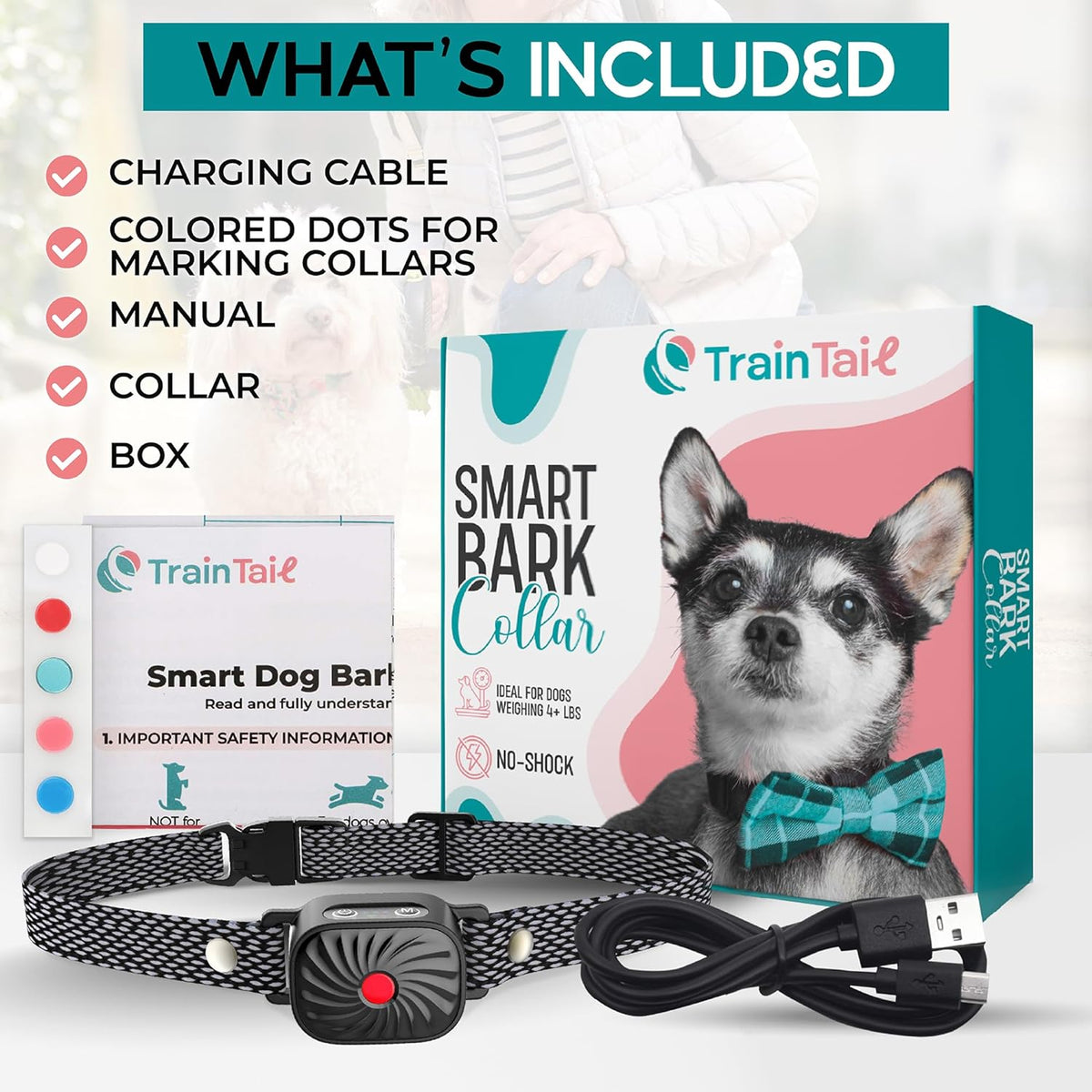 Antiblaashalsband voor kleine honden