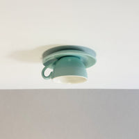 Aria Moderne Koffiekoppen Keramische Flush Plafondverlichting