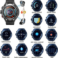 SoundFusion | Smartwatch met geïntegreerde oortjesopslag