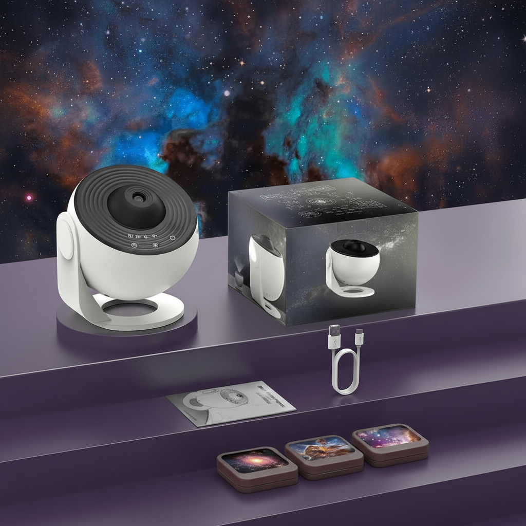 GALAXYSKY – HD Sterrenhemelprojector met 13 Galaxie-schijven